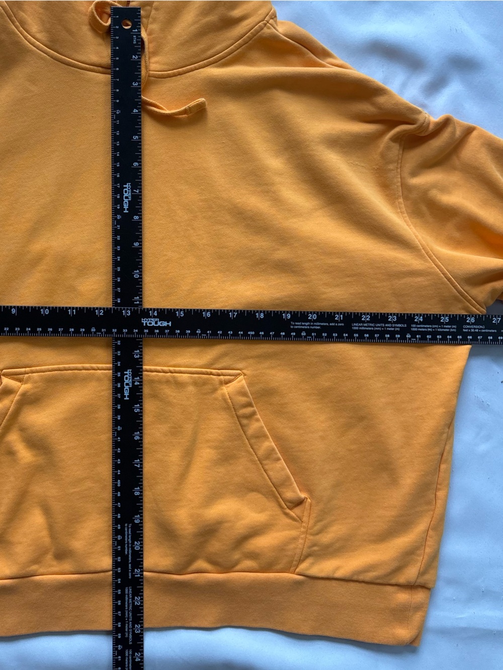 ArmedAngels German ethical brand organic cotton sunshine Yellow Pullover Hoodie - Picture 2 of 13